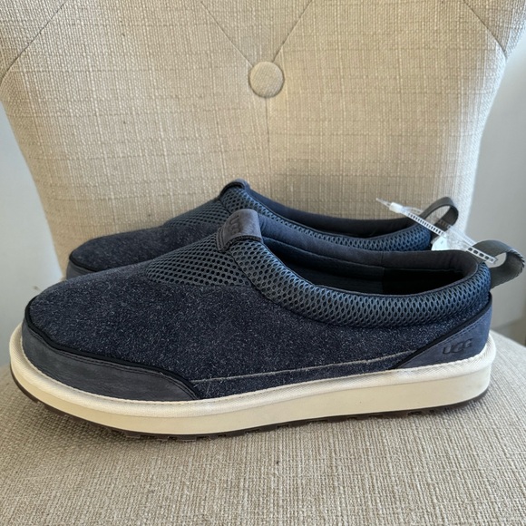 NWT UGG Men’s Tasman IOE Night At Sea Leather
Suede Slip On Shoes Size 11 - Picture 6 of 11
